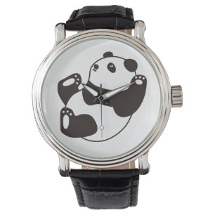 Cute panda watch