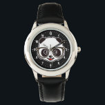Cute Panda Watch<br><div class="desc">Never say no to cute geeky panda.</div>