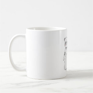 Cute Panda Wedding Couple – Kawaii Bride & Groom Coffee Mug