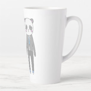 Cute Panda Wedding Couple – Kawaii Bride & Groom Latte Mug