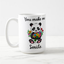 Cute Panda You Make Me Smile