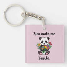 Cute Panda You Make Me Smile