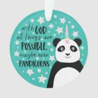 Cute Pandicorn | All Things are Possible