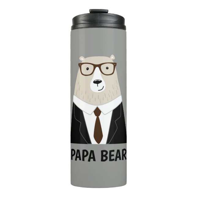 Cute Papa Bear Fathers Day Gift Speciality Mug (Front)