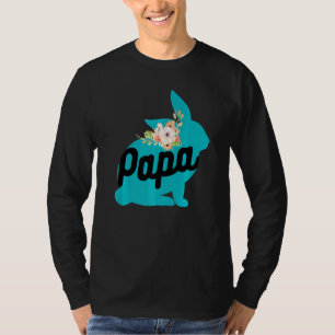 Cute Papa Rabbit Bunny Baby Designs For Pregnancy T-Shirt