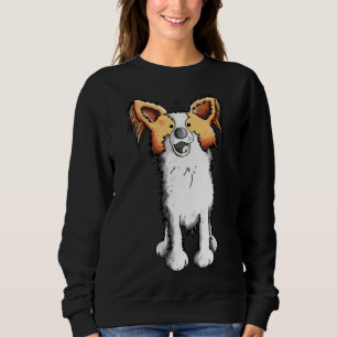 Cute Papillon Dog 5 Sweatshirt