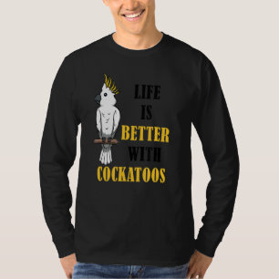 Cute Parakeet Cockatiel Cockatoo T-Shirt