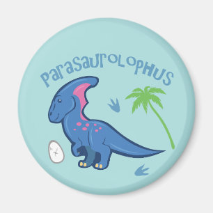Cute Parasaurolophus Magnet