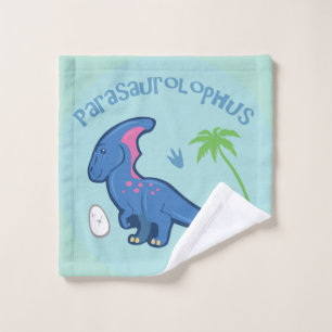 Cute Parasaurolophus Wash Cloth