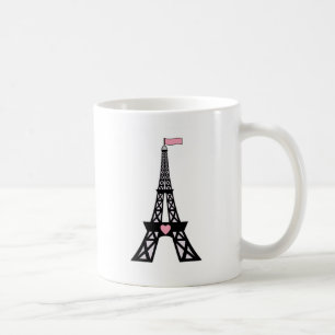 Cute Paris Eiffel Tower Coffee Mug