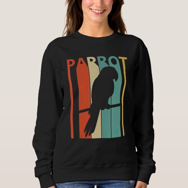 Cute Parrot Animal Sweatshirt (Front)