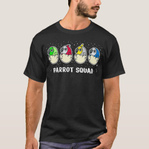 Cute Parrot Budgie Bird Ironic Saying T-Shirt