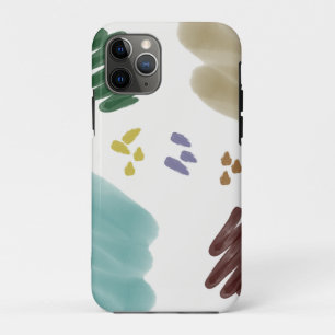 Cute Pastel Abstract Brush Stroke iPhone 11 Pro Case