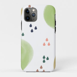Cute Pastel Abstract Brush Stroke iPhone 11 Pro Case