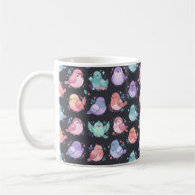 Cute Pastel Bird - Kawaii Songbirds & Baby Birds