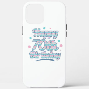 Cute Pastel Celebrating the 70th birthday iPhone 12 Pro Max Case