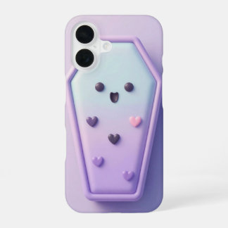 Cute Pastel Coffin Kawaii Halloween Case