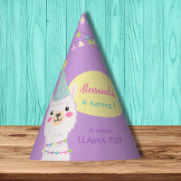 CUTE PASTEL COLORS LLAMA BIRTHDAY