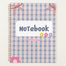 Cute Pastel Diary Notebook | Soft Aesthetic Journa