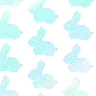 Cute Pastel Easter Bunny Rabbits  Tissue Paper