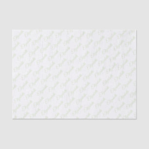 Cute pastel elephants tissue paper