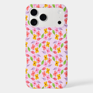 Cute Pastel Floral Pattern Soft Pink Girly