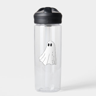 Cute Pastel Ghost Pattern Water Bottle