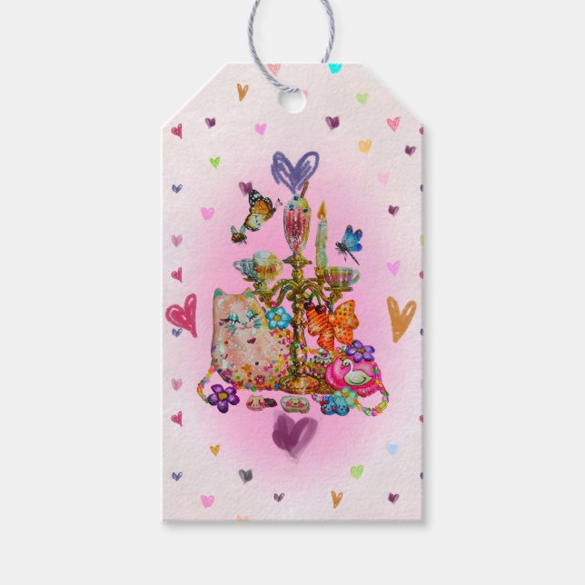 Cute Pastel Gift Tags (Front)