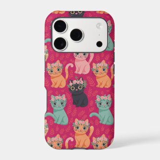 Cute Pastel Kittens Pattern