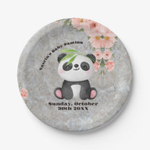 Cute Pastel Pandan and Pink Flower Floral Design