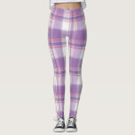 Cute Pastel Plaid Print Leggings<br><div class="desc">ALL OVER PRINT LEGGINGS
Cute Pastel Plaid Print 
Modern/Trendy/Unique
Customisable</div>