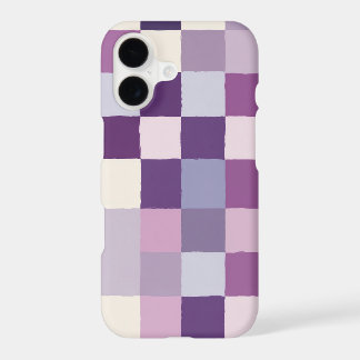 cute pastel purple lavender girly pattern checker