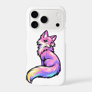 ​Cute Pastel Rainbow Fox Watercolor Phone Case