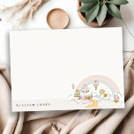 Cute Pastel Sweet Time Candy Land Kids Birthday Card<br><div class="desc">A Fun Cute Pastel Sweet Time Candy Land THEME BIRTHDAY Collection.- it's an Elegant Simple Minimal sketchy watercolor Illustration of pastel candy land, cupcake hot air balloons, candies and rainbow, perfect for your little ones sweet birthday party. It’s very easy to customise, with your personal details. If you need any...</div>