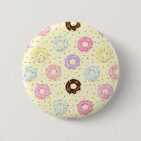 Cute pastry bakery shop Sprinkles Doughnuts patter