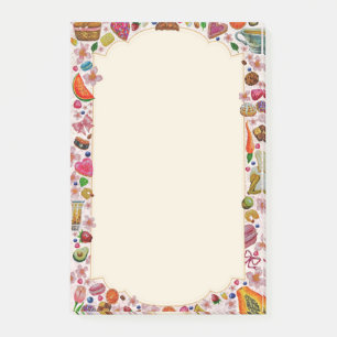 Cute Pastry Confections Sweets Post-it Notes