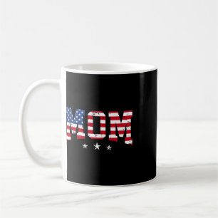 Cute Patriotic Cow Coquette 4th Of July Farmer Coffee Mug