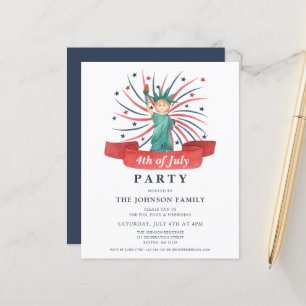 Cute Patriotic Red White And Blue 4th of July