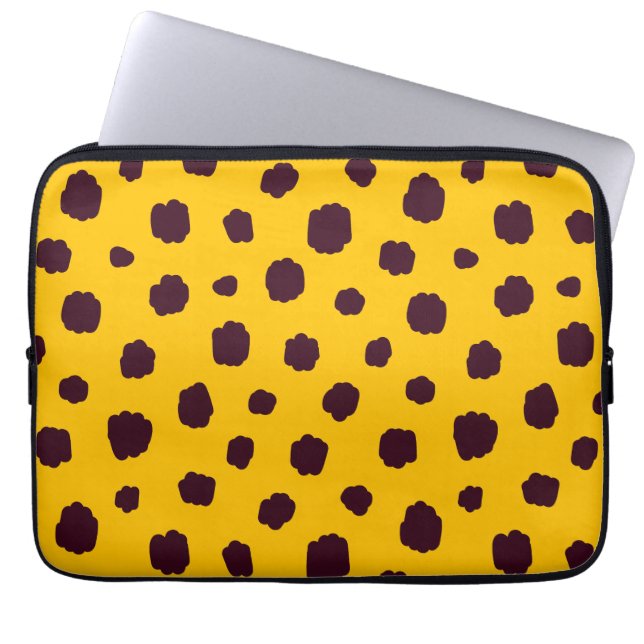 Cute pattern for pet lover Dog mum Laptop Sleeve (Front)