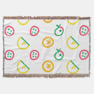 Cute Patterns Artwork. Buy Now Throw Blanket