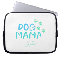 Cute Paw and Dog MAMA Typography   
