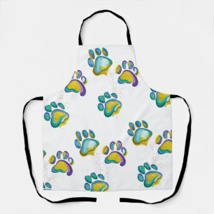 Cute Paw Print Apron