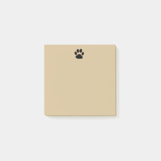 Cute Paw Print Post-it Notes