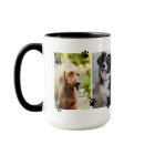 Cute Paw Prints Four Pet Photos