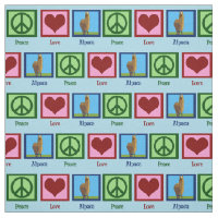 Cute Peace Love Alpaca