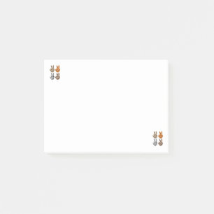 Cute Peace Sign Animal Print Toddler Boys Retro Post-it Notes