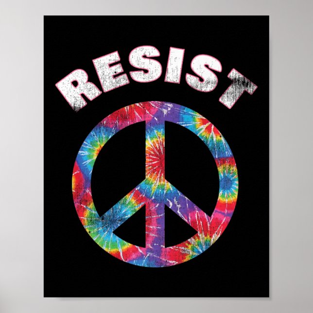 Cute Peace Sign Peaceful Protest Resist  (Front)