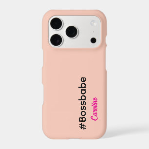 Cute Peach Personalised Name