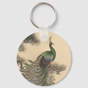 Cute Peacock Key Ring