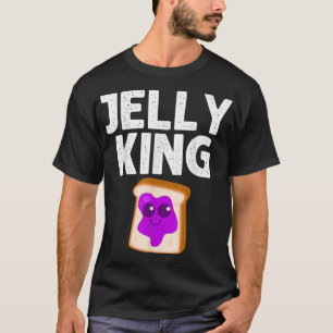 Cute Peanut Butter And Jelly Art Men Dad Matching T-Shirt